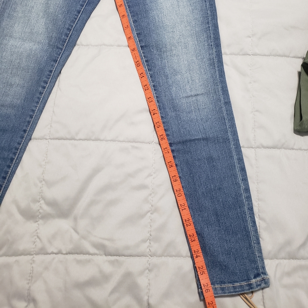 Cashe Vintage Lace Up Skinny Jeans - Picture 6 of 8